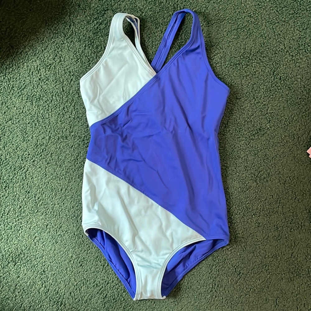 Kids lands end one-piece bathing suit